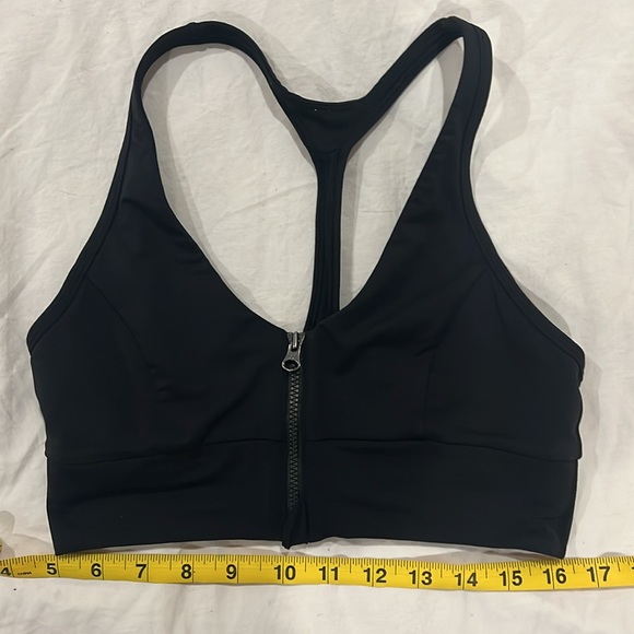 Lululemon front zip racerback bra size 6 - Picture 5 of 6